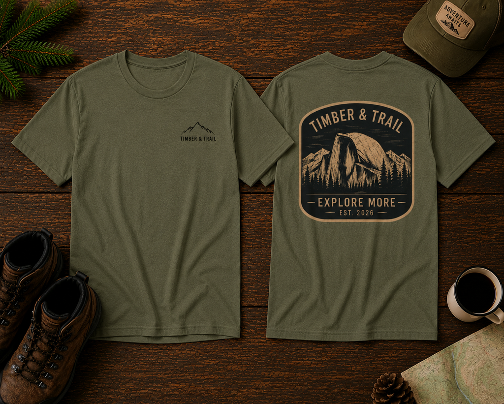 Timber and Trail Yosemite T-Shirt