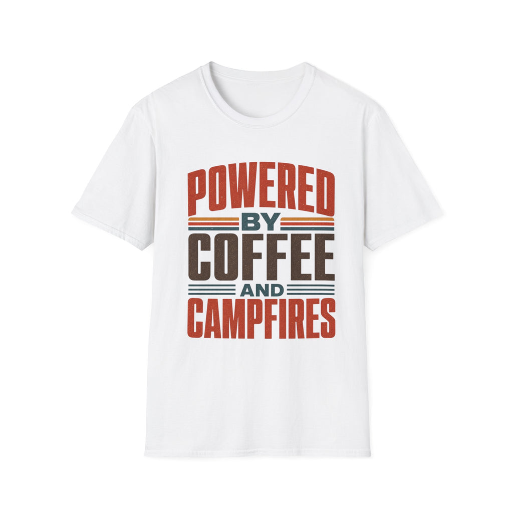 Powered By Coffee And Campfires T-Shirt