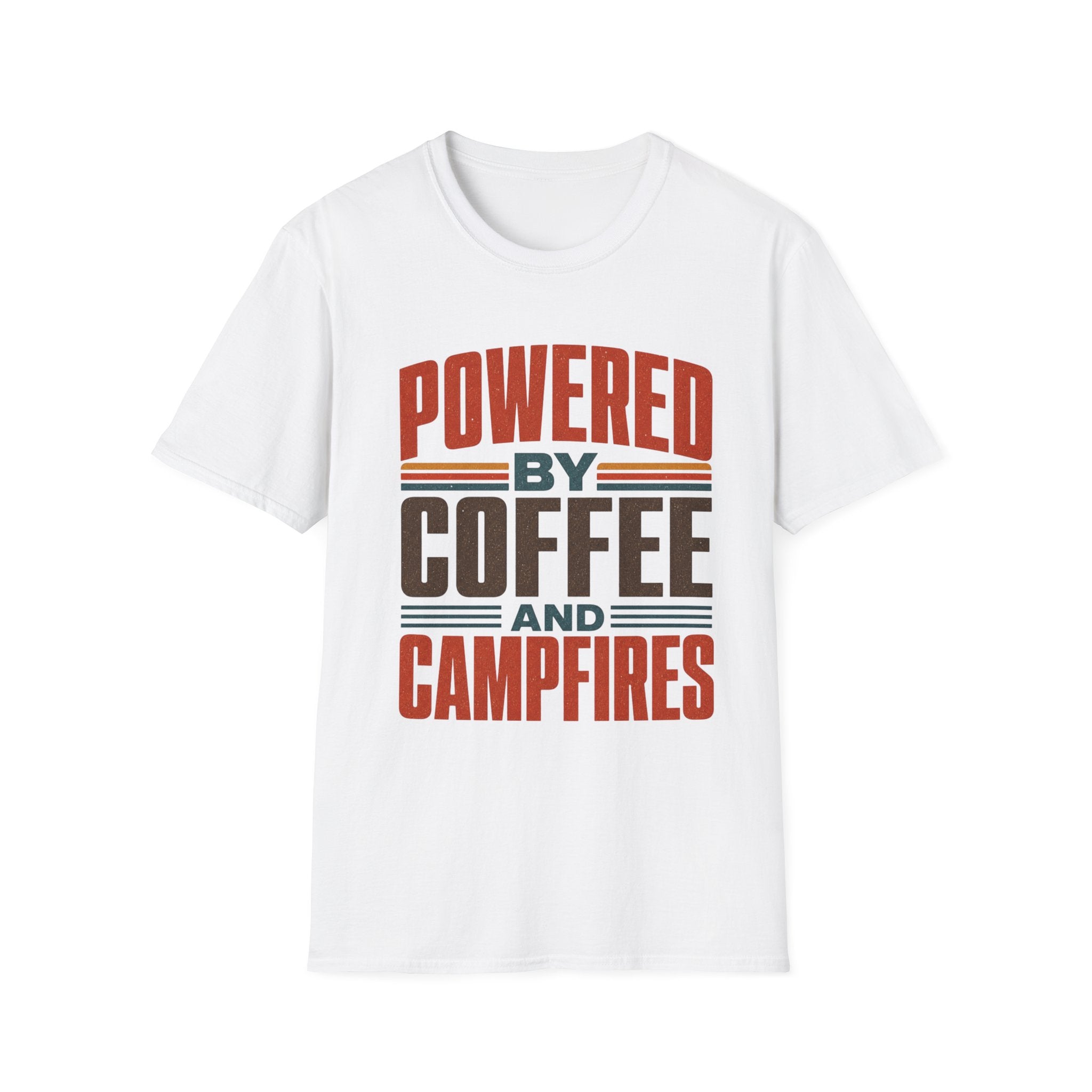 Powered By Coffee And Campfires T-Shirt