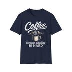 Coffee Adventure T-Shirt — "Fuel Your Adventures One Cup at a Time"