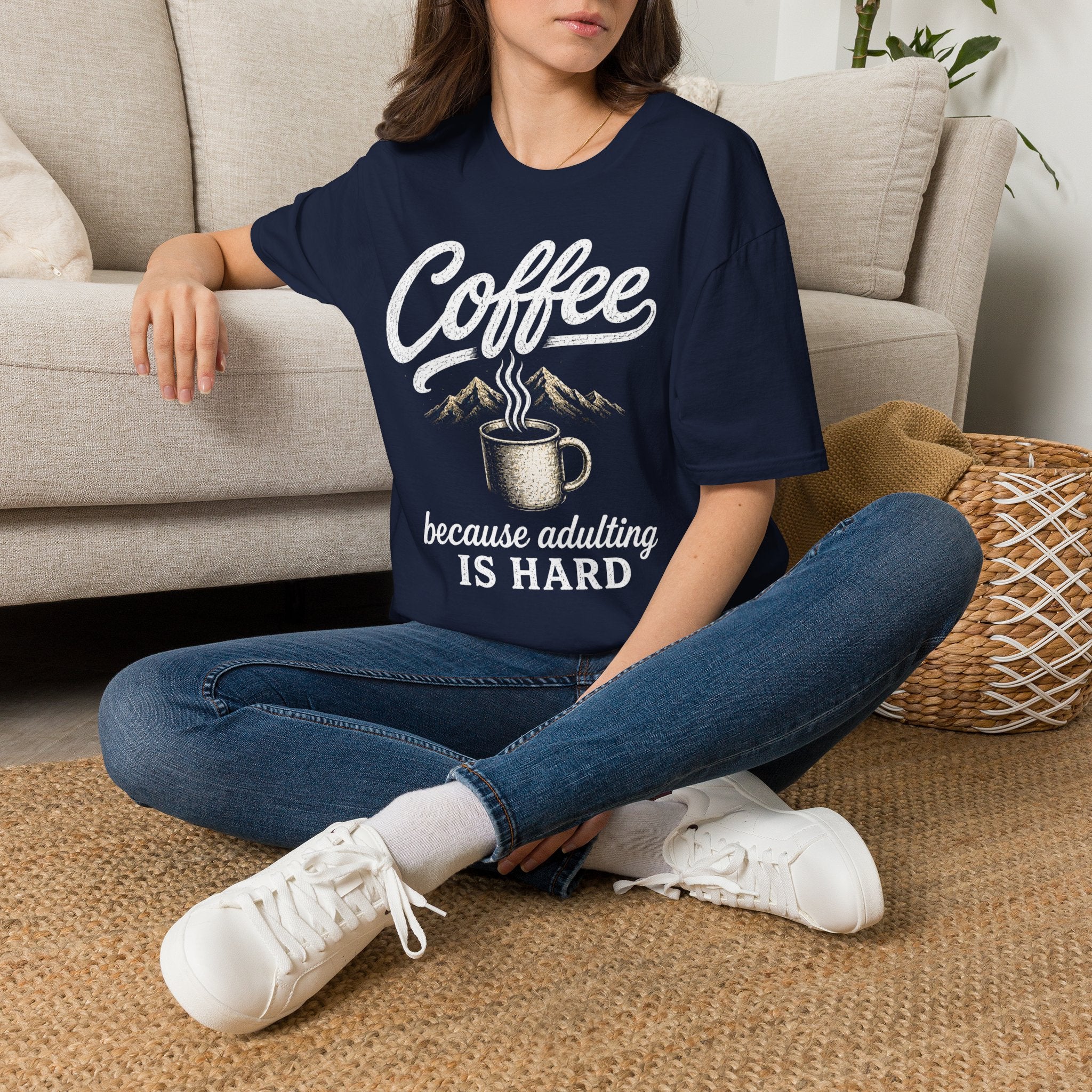 Coffee Adventure T-Shirt — "Fuel Your Adventures One Cup at a Time"