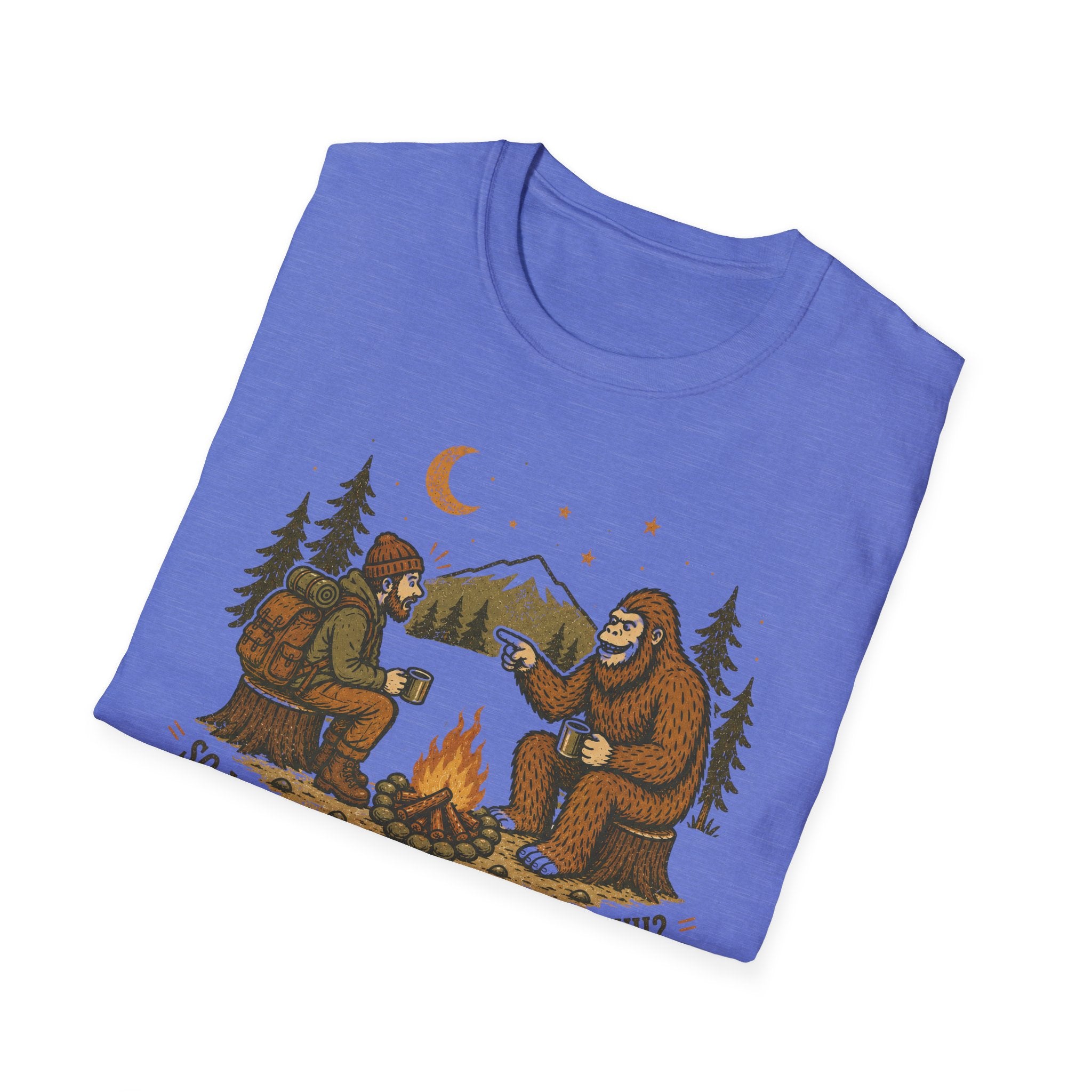 Hiker and Sasquatch T-Shirt