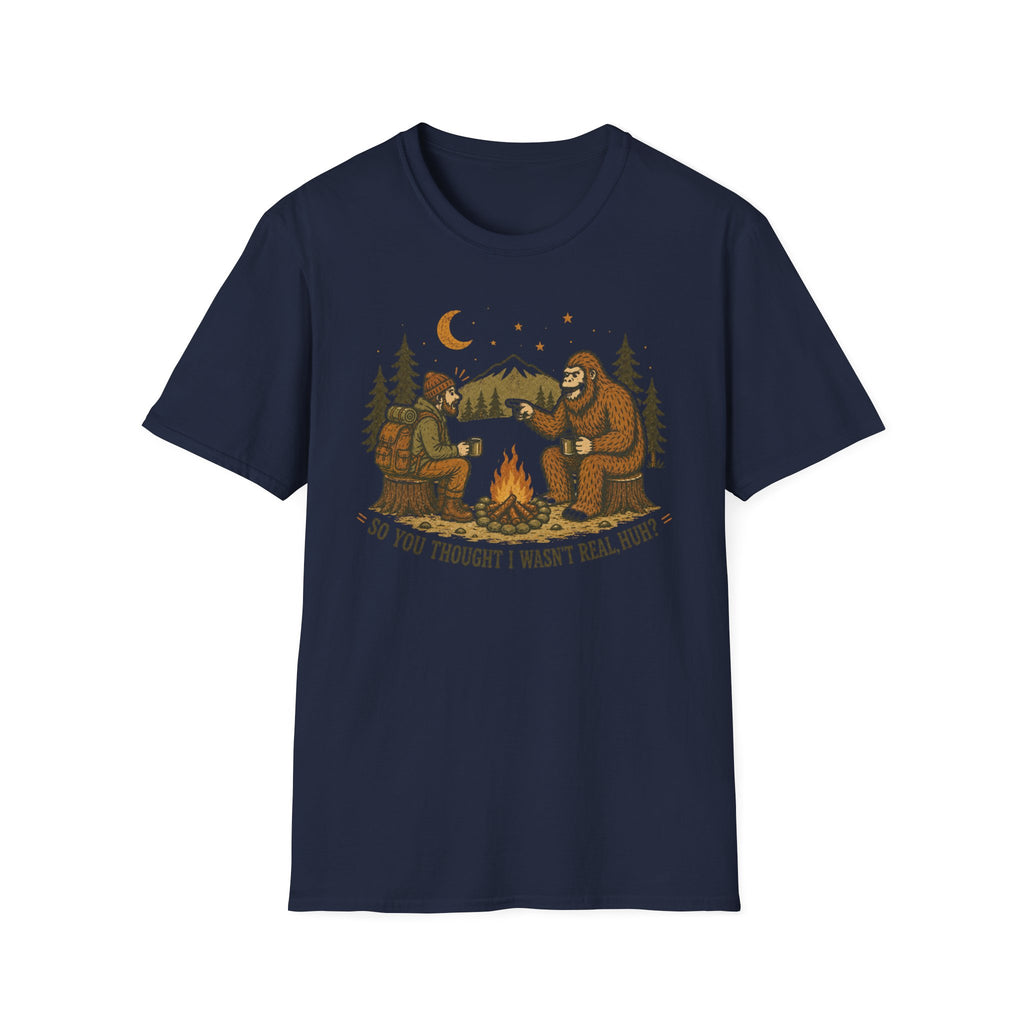 Hiker and Sasquatch T-Shirt
