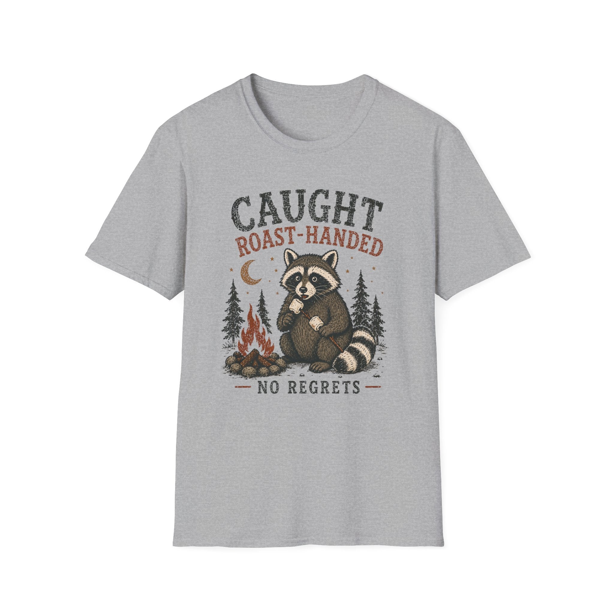 Caught Roast Handed Raccoon T-Shirt