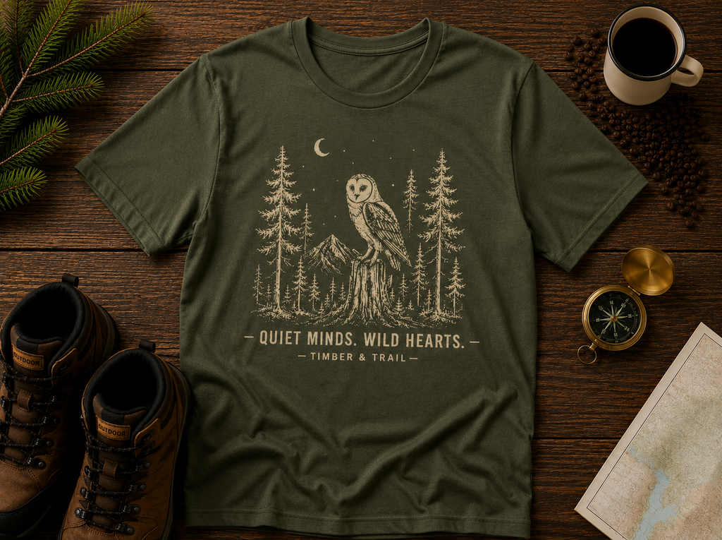 Quiet Minds, Wild Hearts T-Shirt