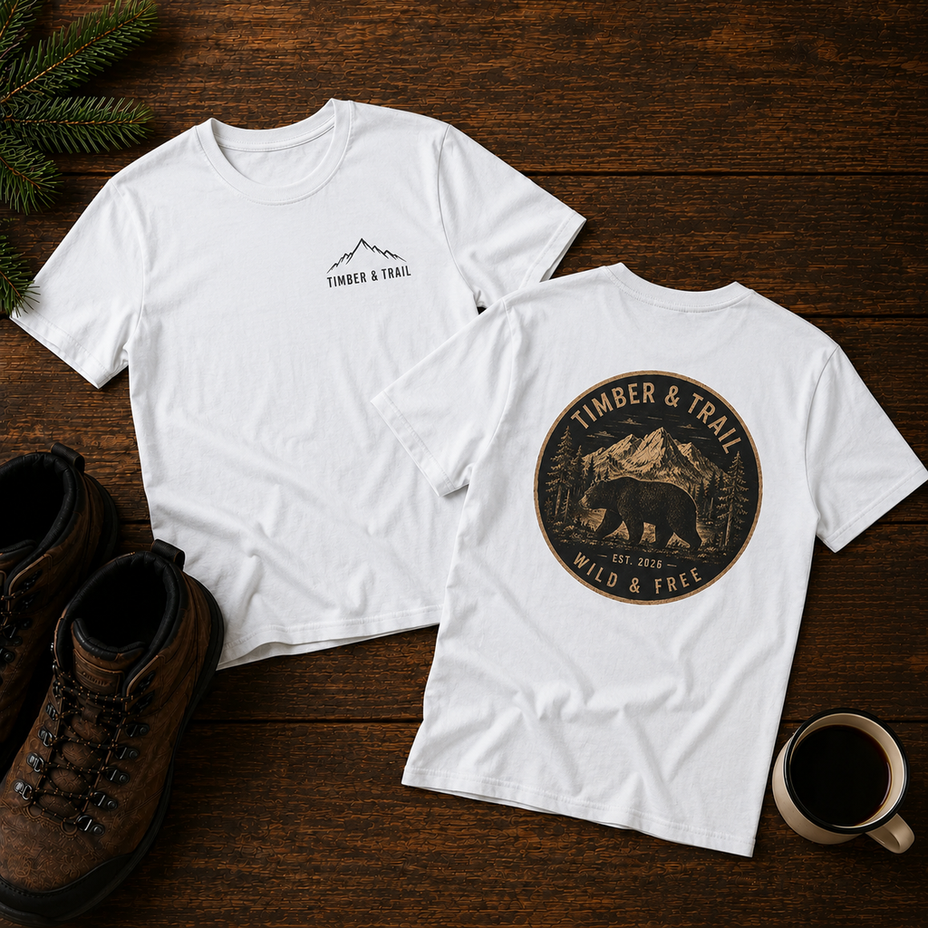 Wild and Free Bear T-Shirt