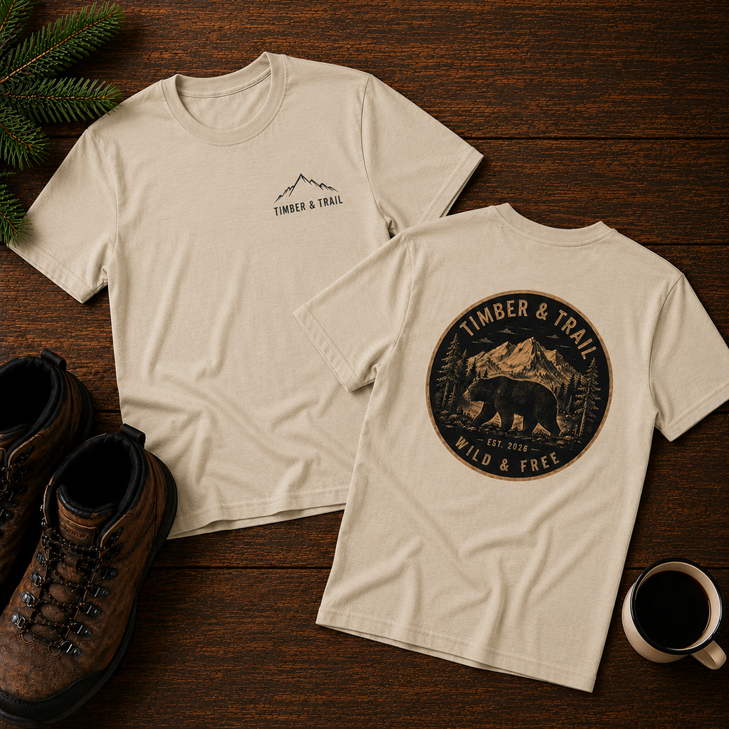 Wild and Free Bear T-Shirt
