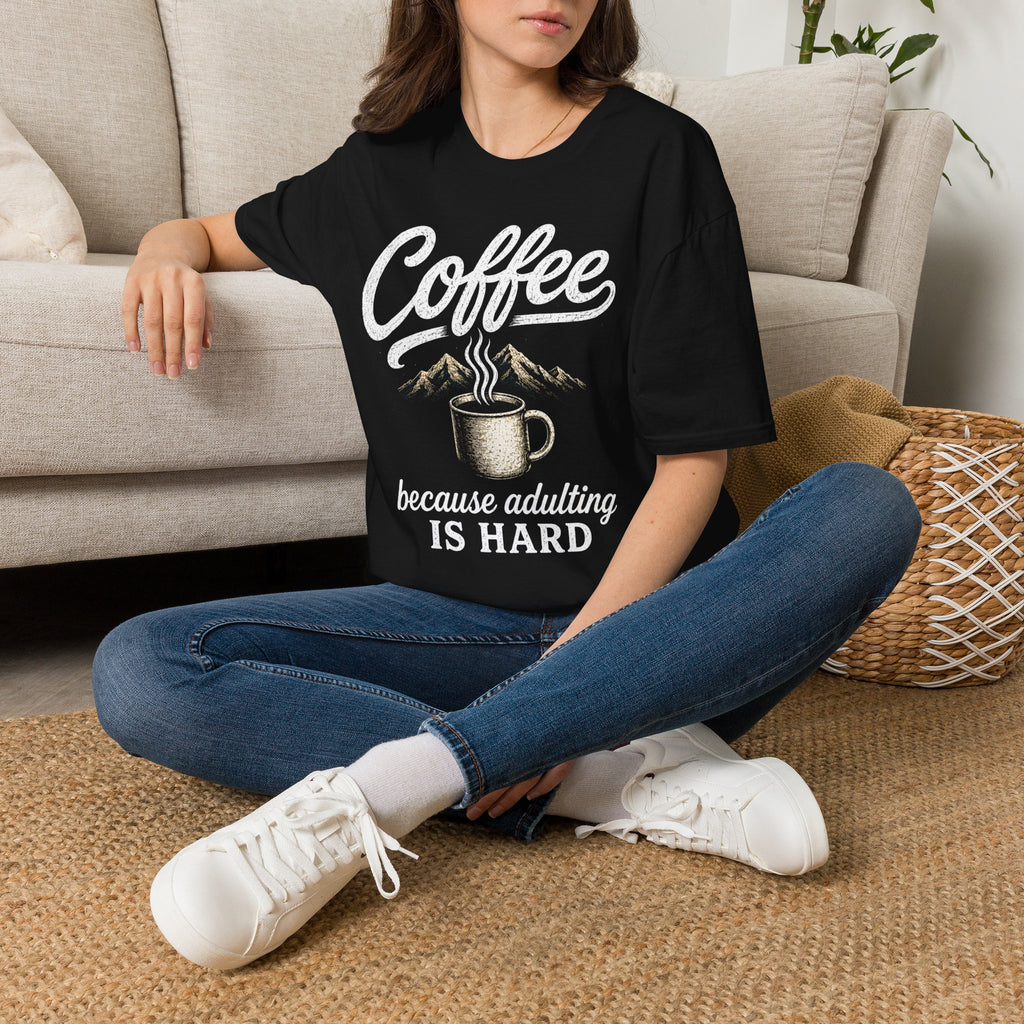 Coffee Adventure T-Shirt — "Fuel Your Adventures One Cup at a Time"
