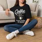 Coffee Adventure T-Shirt — "Fuel Your Adventures One Cup at a Time"