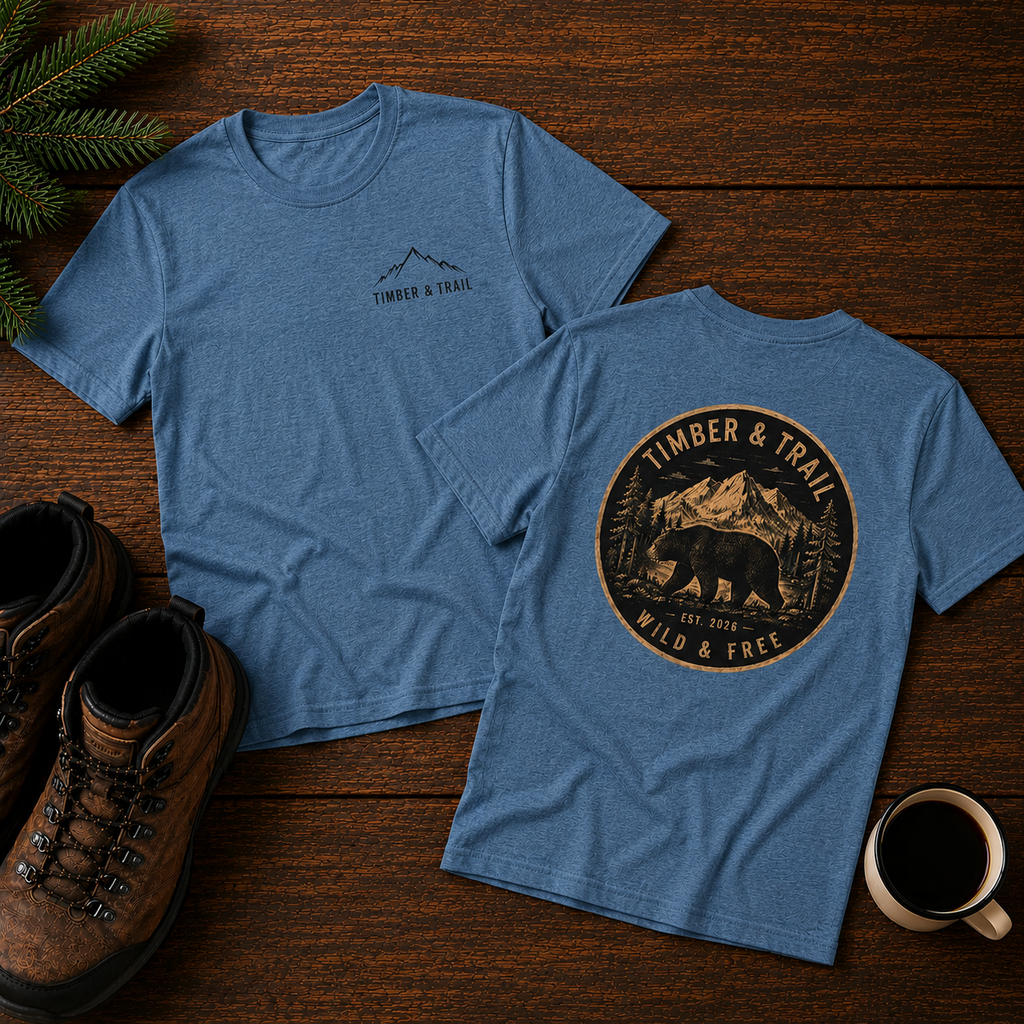Wild and Free Bear T-Shirt