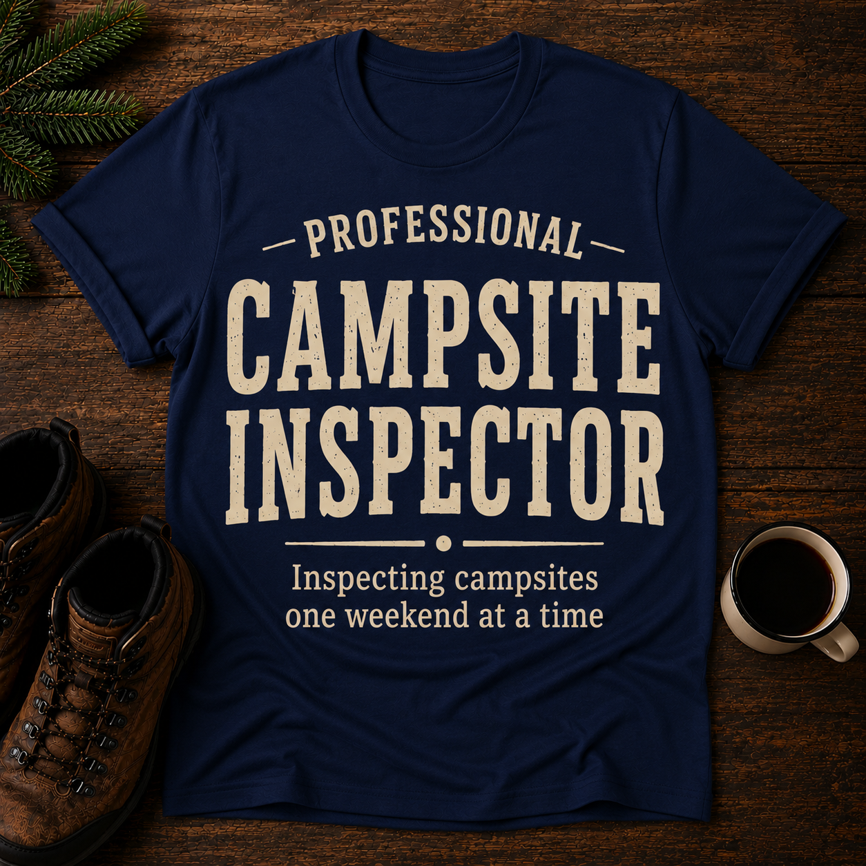Professional Campsite Inspector T-Shirt