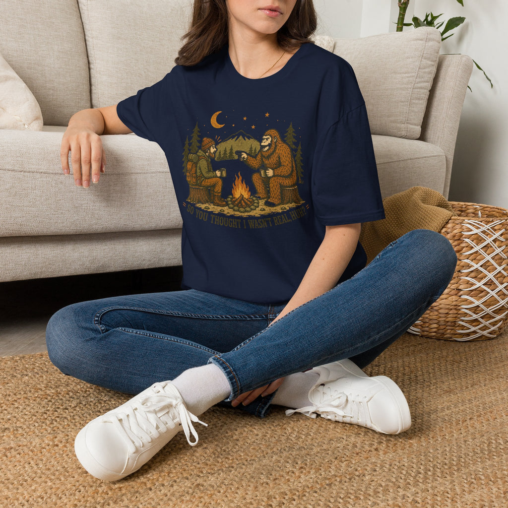 Hiker and Sasquatch T-Shirt