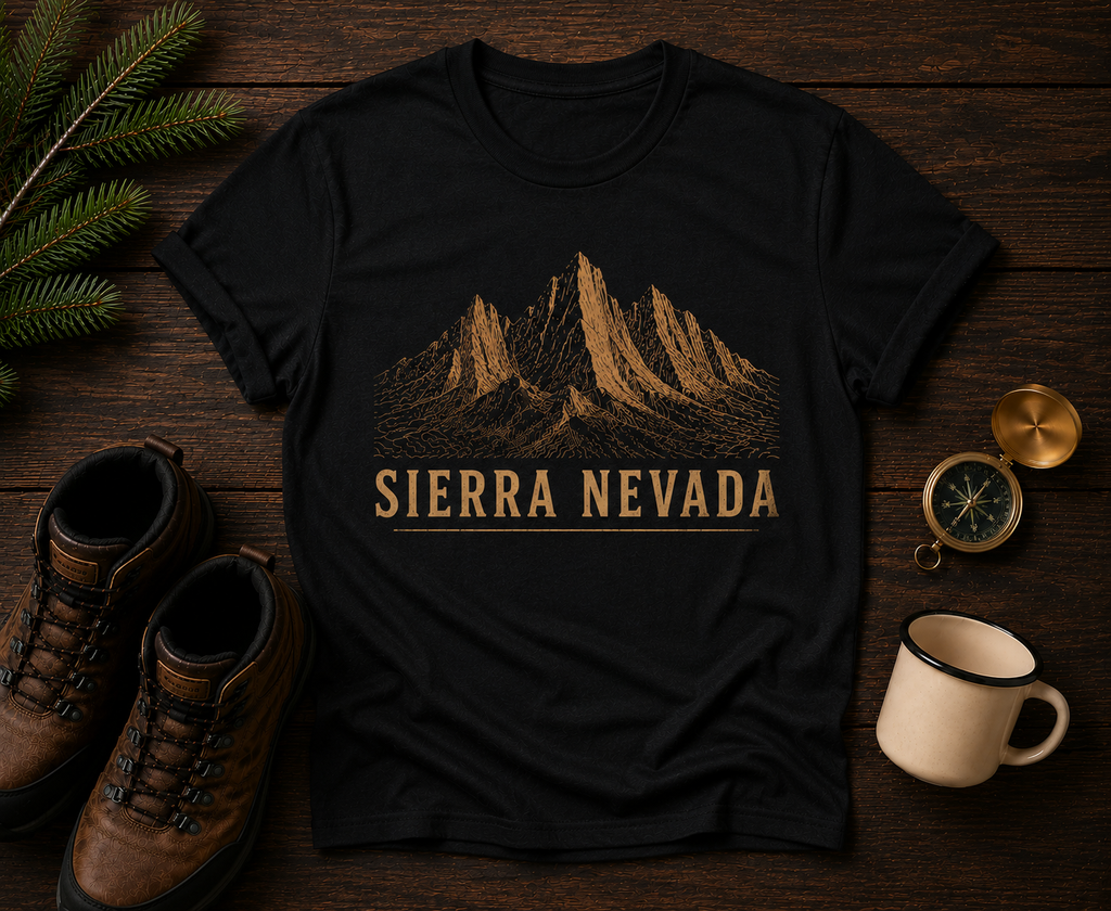 Topo Sierra Nevada T-Shirt