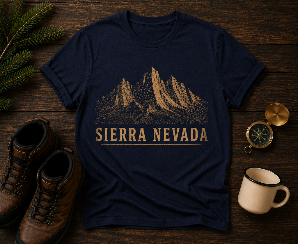 Topo Sierra Nevada T-Shirt