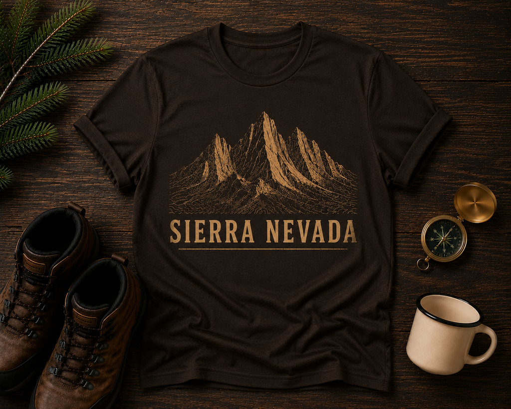 Topo Sierra Nevada T-Shirt