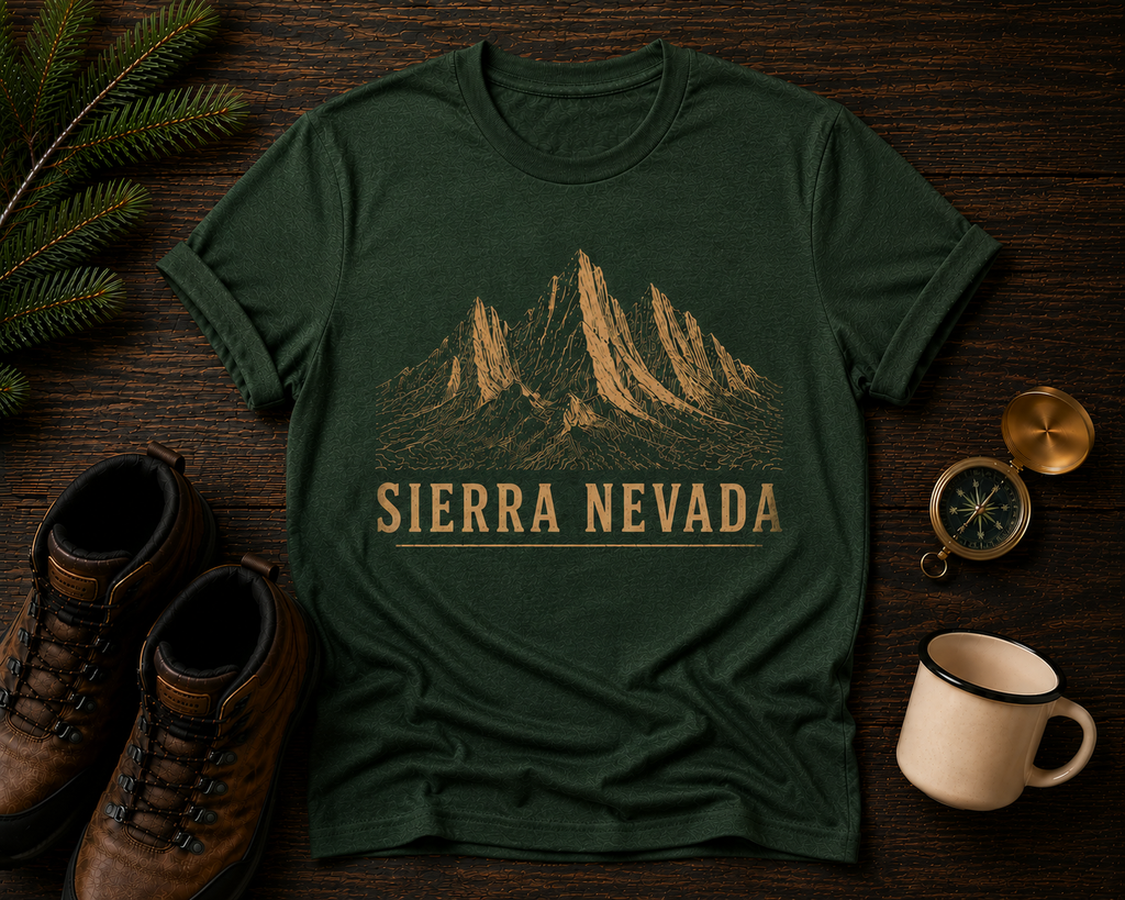 Topo Sierra Nevada T-Shirt