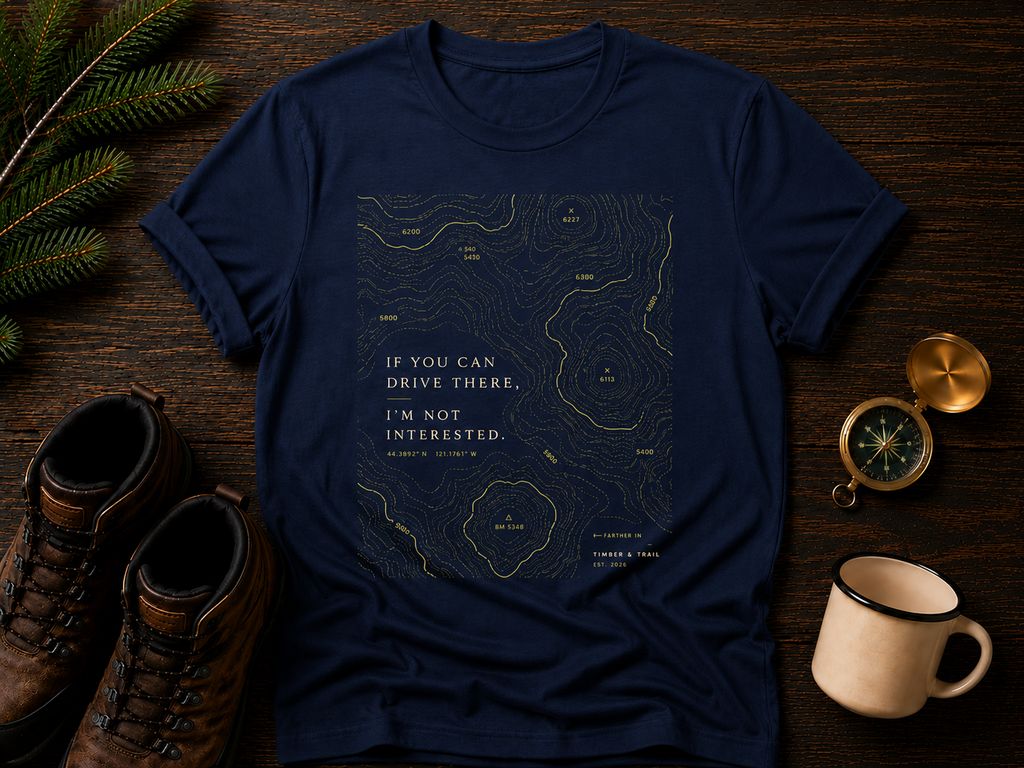 If you can drive there, im not interested topo T-Shirt