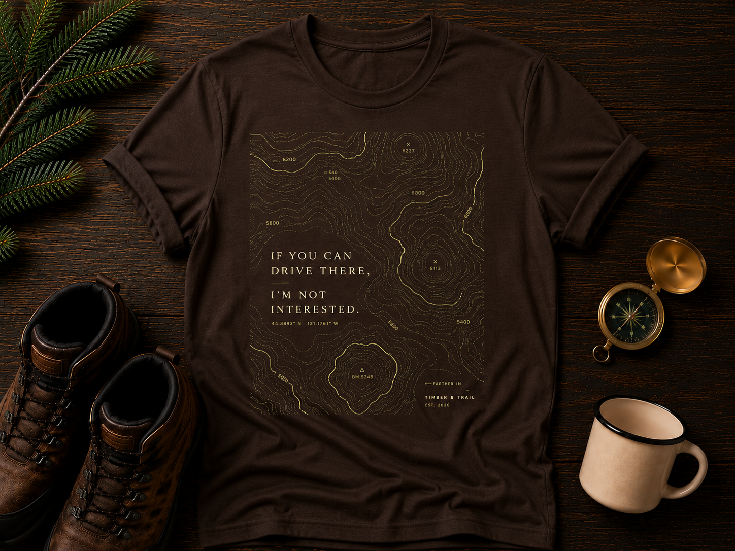 If you can drive there, im not interested topo T-Shirt