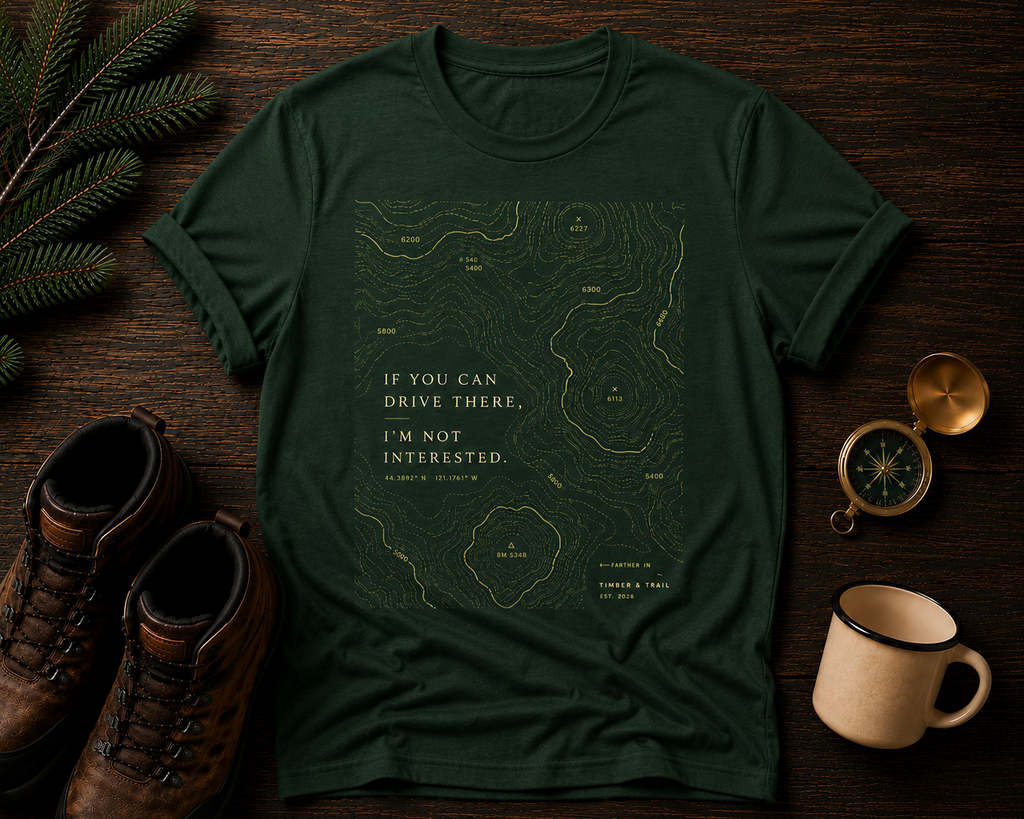 If you can drive there, im not interested topo T-Shirt