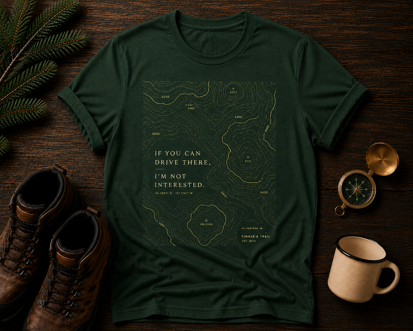 If you can drive there, im not interested topo T-Shirt