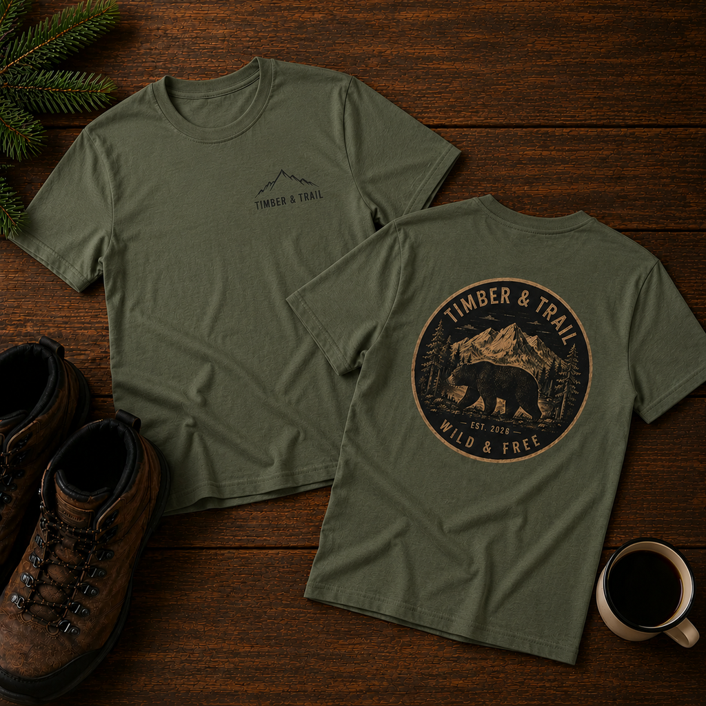 Wild and Free Bear T-Shirt