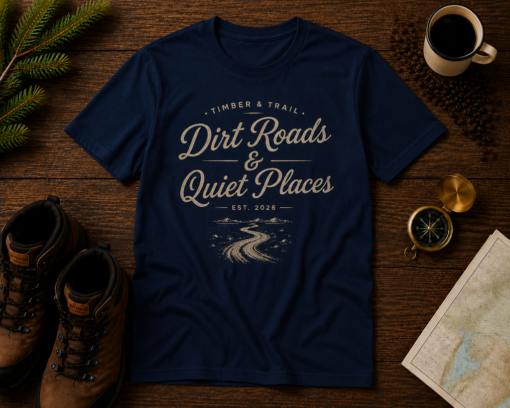 Dirt Roads and Quiet Places T-Shirt