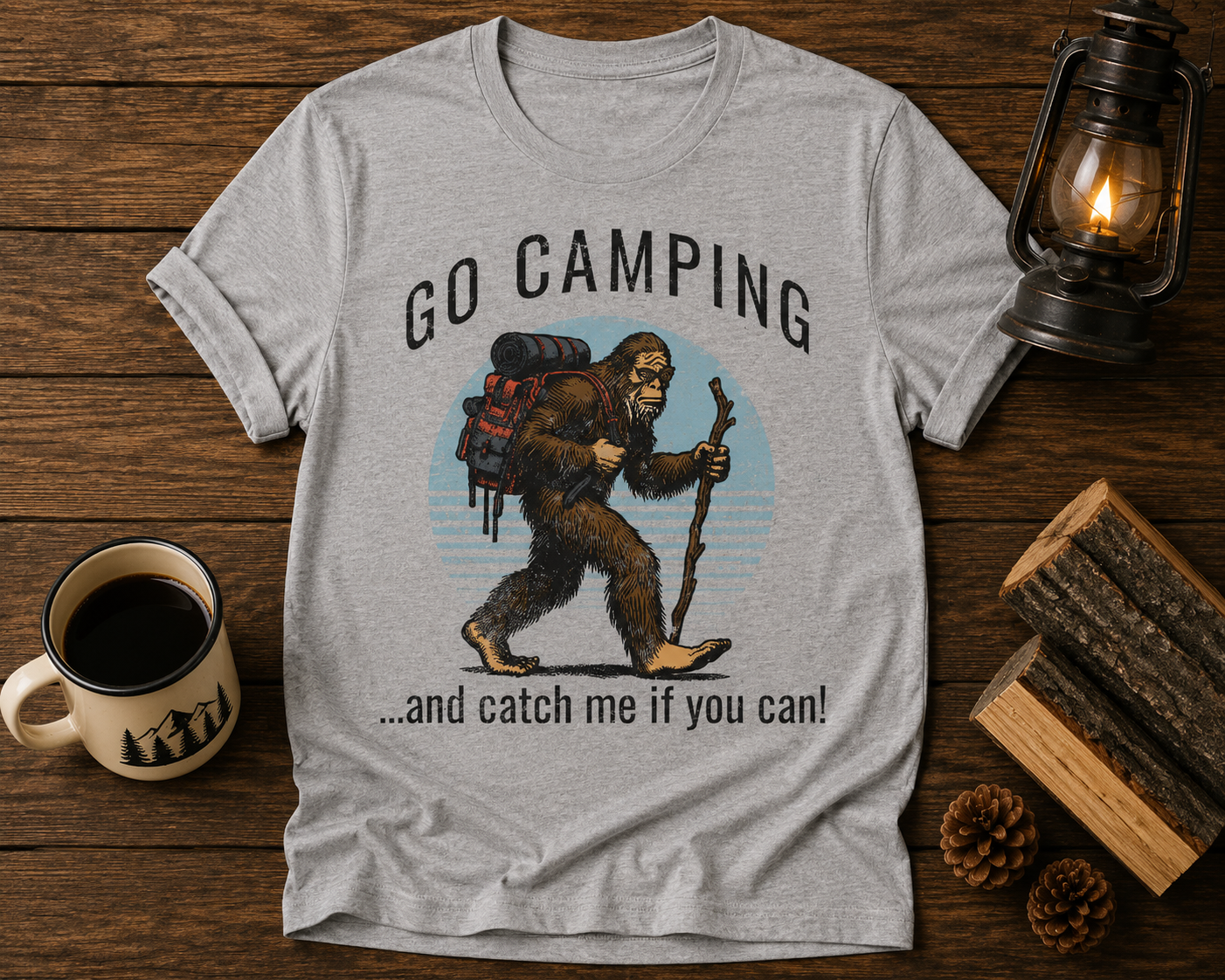 Catch Me If You Can Sasquatch T-Shirt