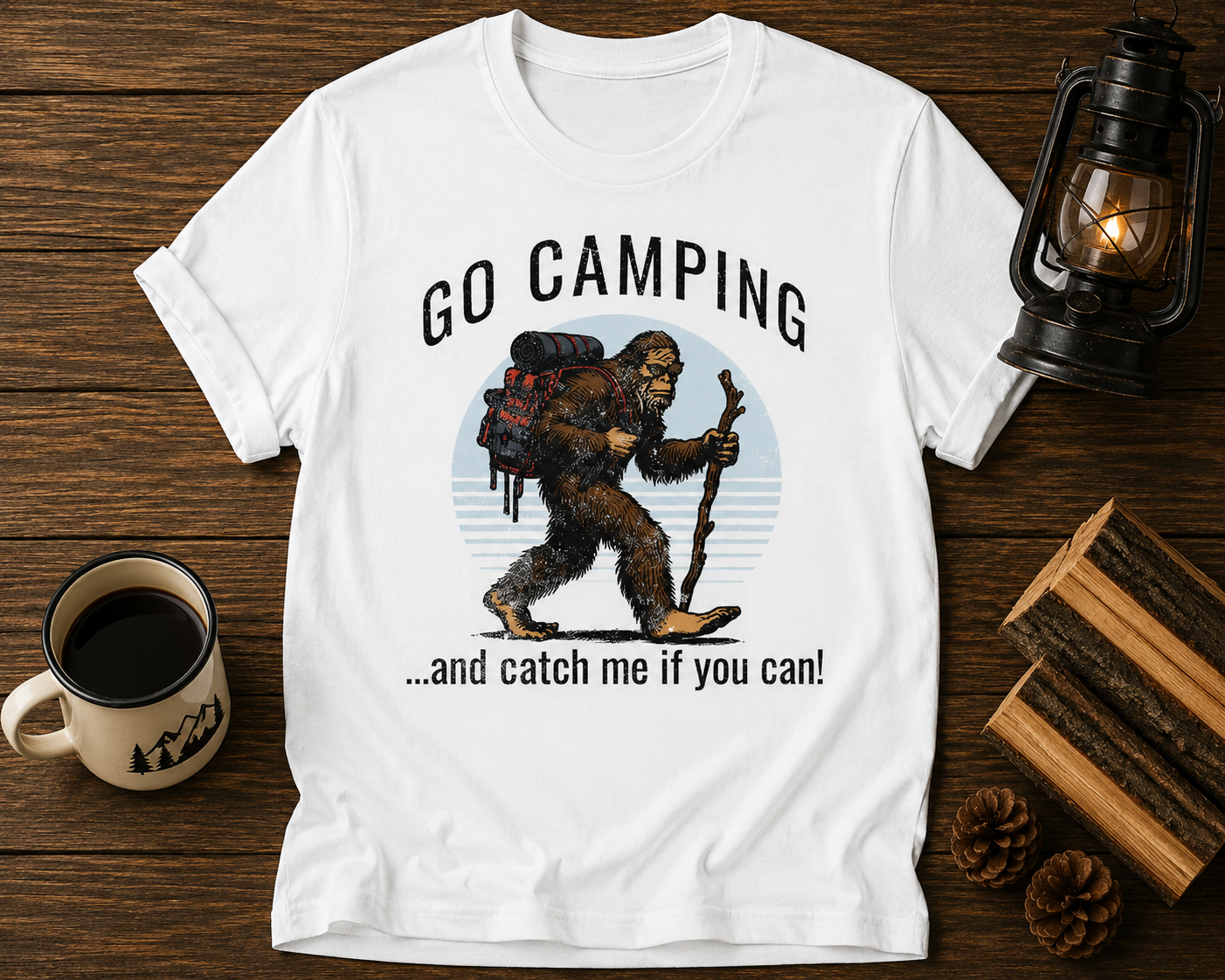 Catch Me If You Can Sasquatch T-Shirt