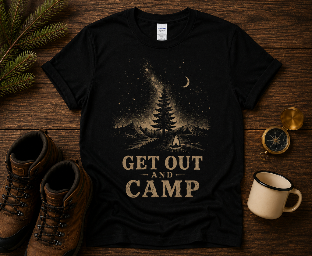 Get Out And Camp T-Shirt