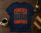 Powered By Coffee And Campfires T-Shirt