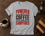 Powered By Coffee And Campfires T-Shirt
