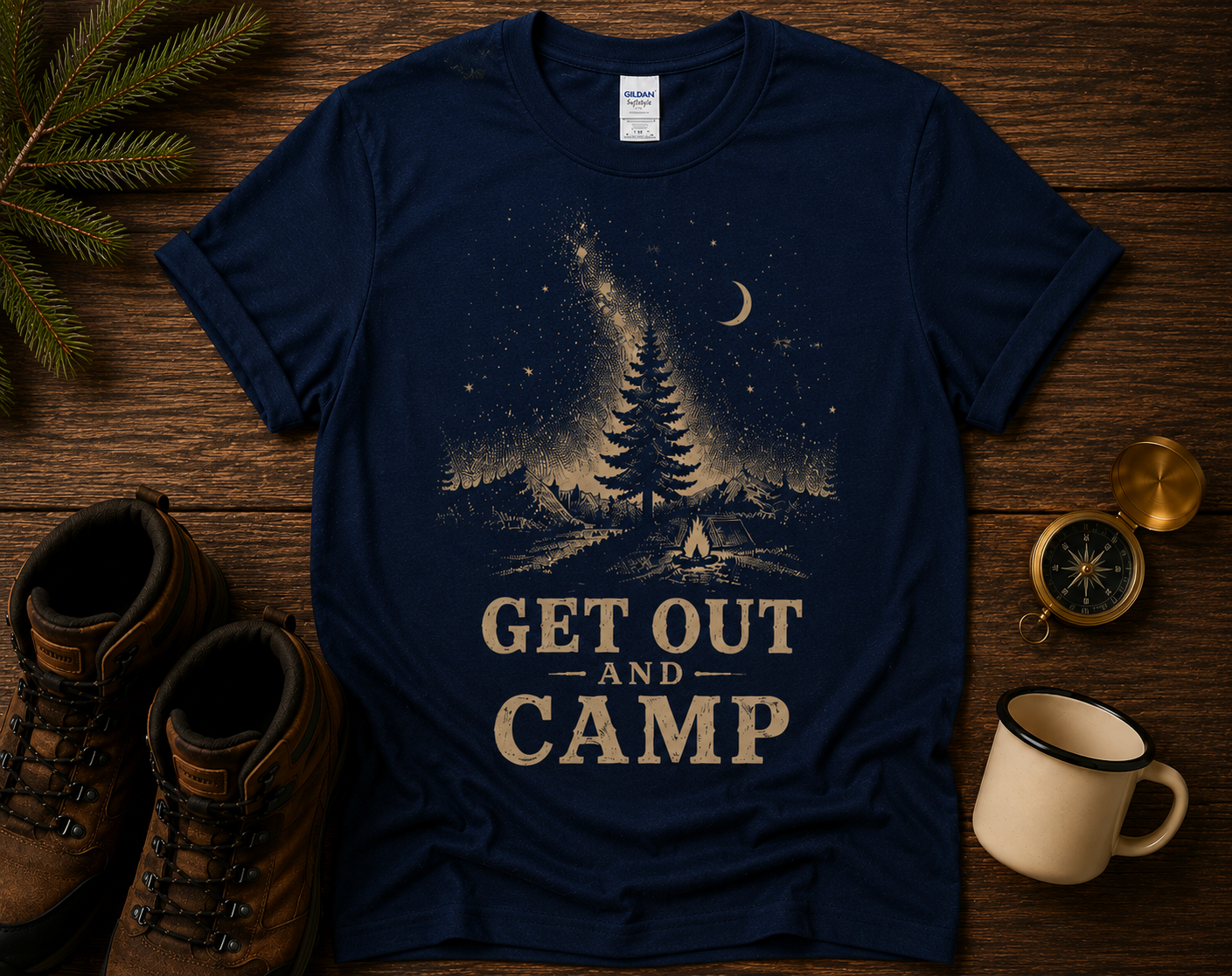 Get Out And Camp T-Shirt