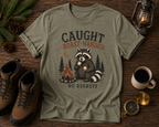 Caught Roast Handed Raccoon T-Shirt